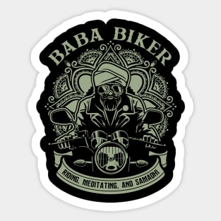 Baba bikers Sticker